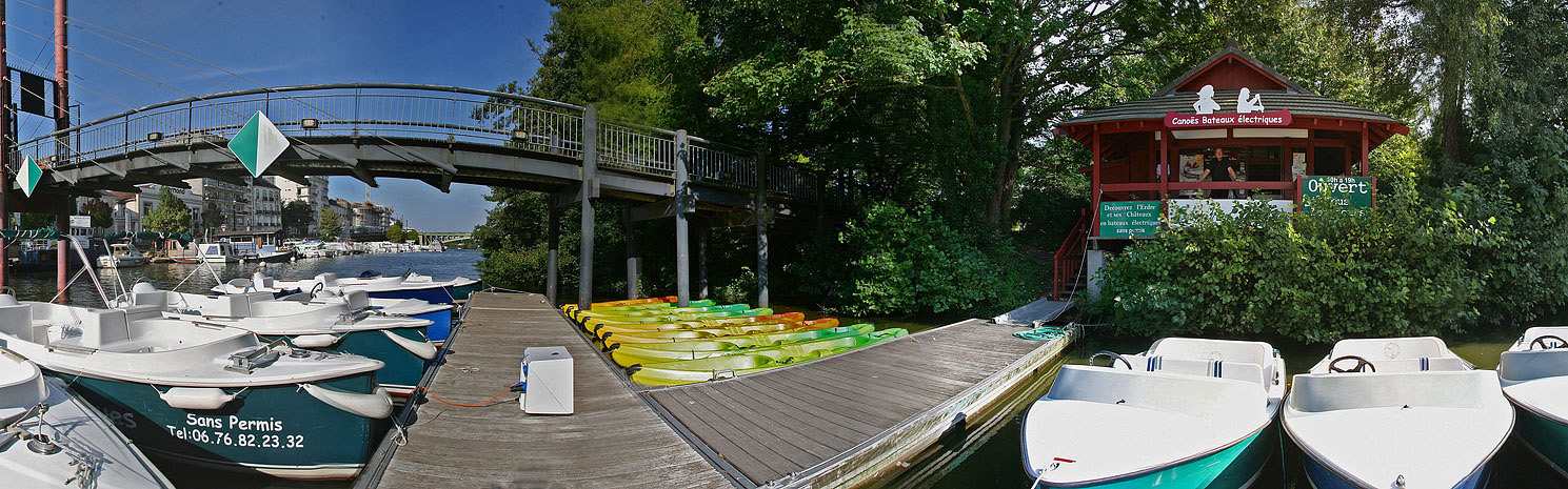 location de bateaux Nantes Ruban Vert île Versailles